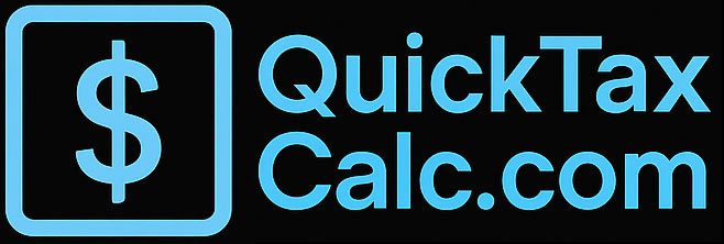 QuickTaxCalc.com Logo – Sales Tax Calculator